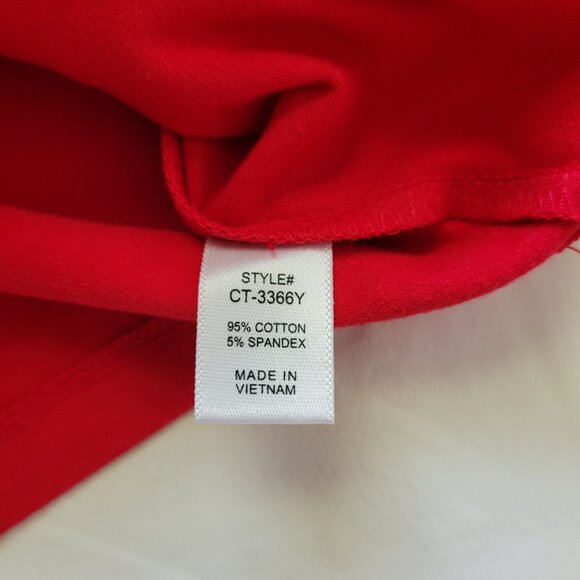 Zenana Set of Red and Black V-Neck Crop Tank Top Size Small - Picture 7 of 9